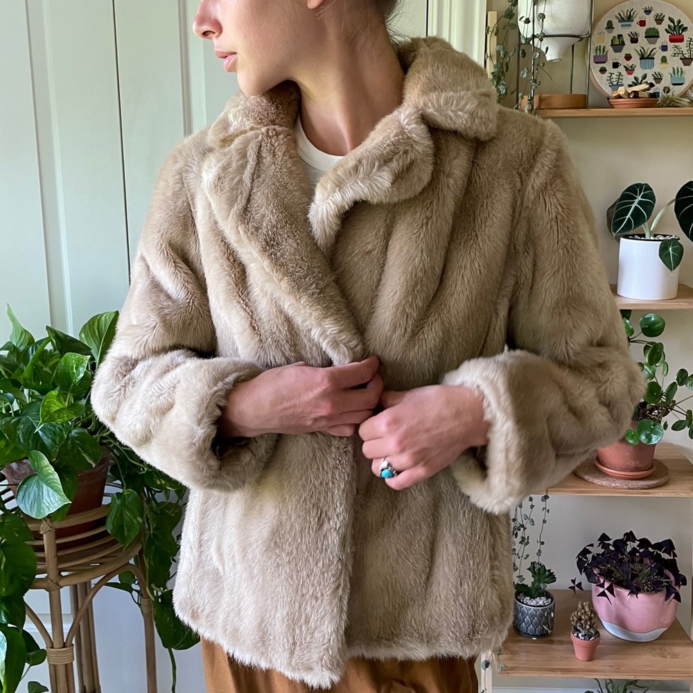 Vintage Grandella Faux Fur Jacket